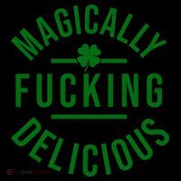 Magically Fucking Delicious St Patrick's Day Funny Coffee Mug thumb 5