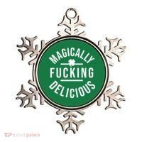 Magically Fucking Delicious St Patrick's Day Funny Ornament thumb 0