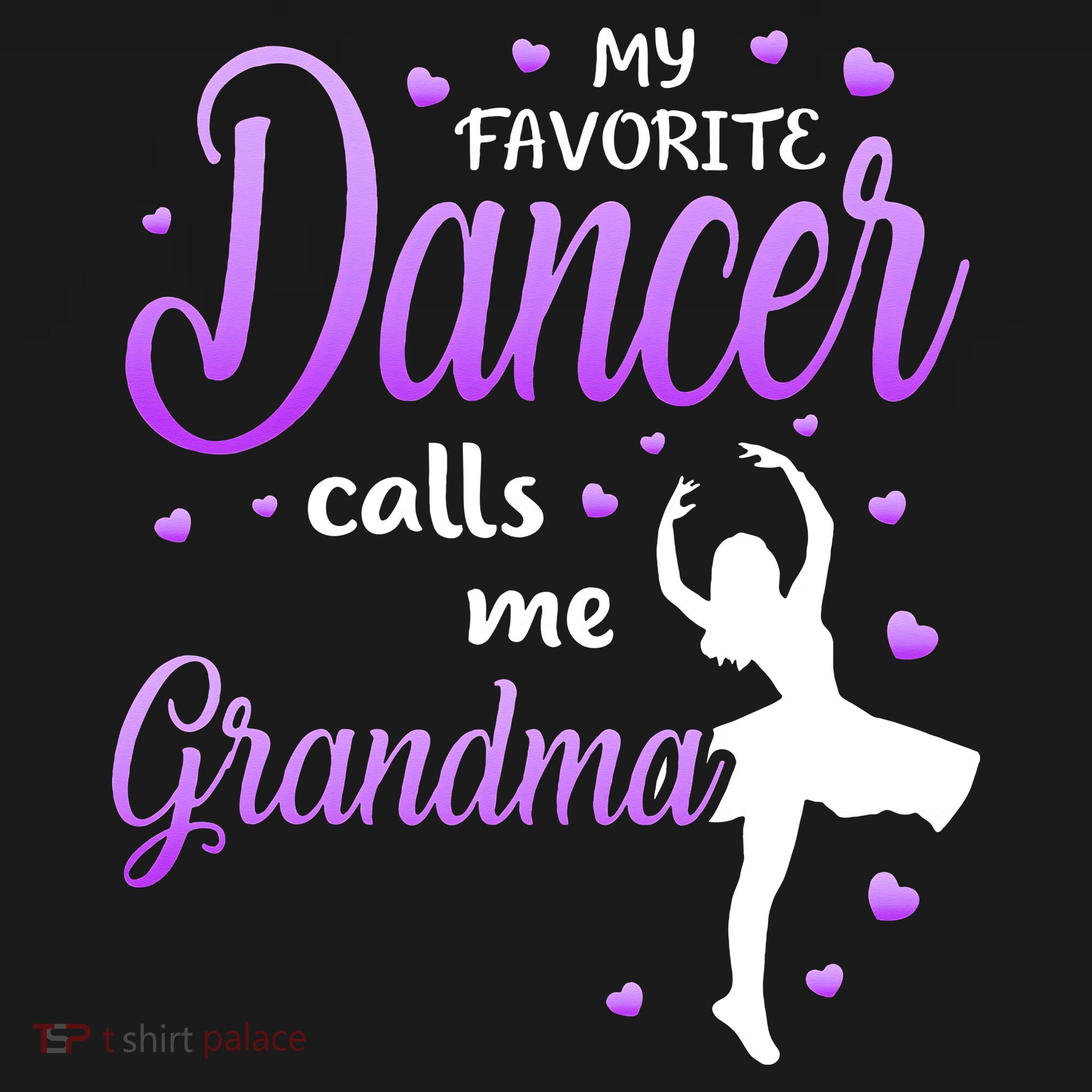 My Favorite Dancer Calls Me Grandma Dance Grandma Long Sleeve Shirt