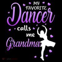 My Favorite Dancer Calls Me Grandma Dance Grandma Women's Hoodie thumb 2