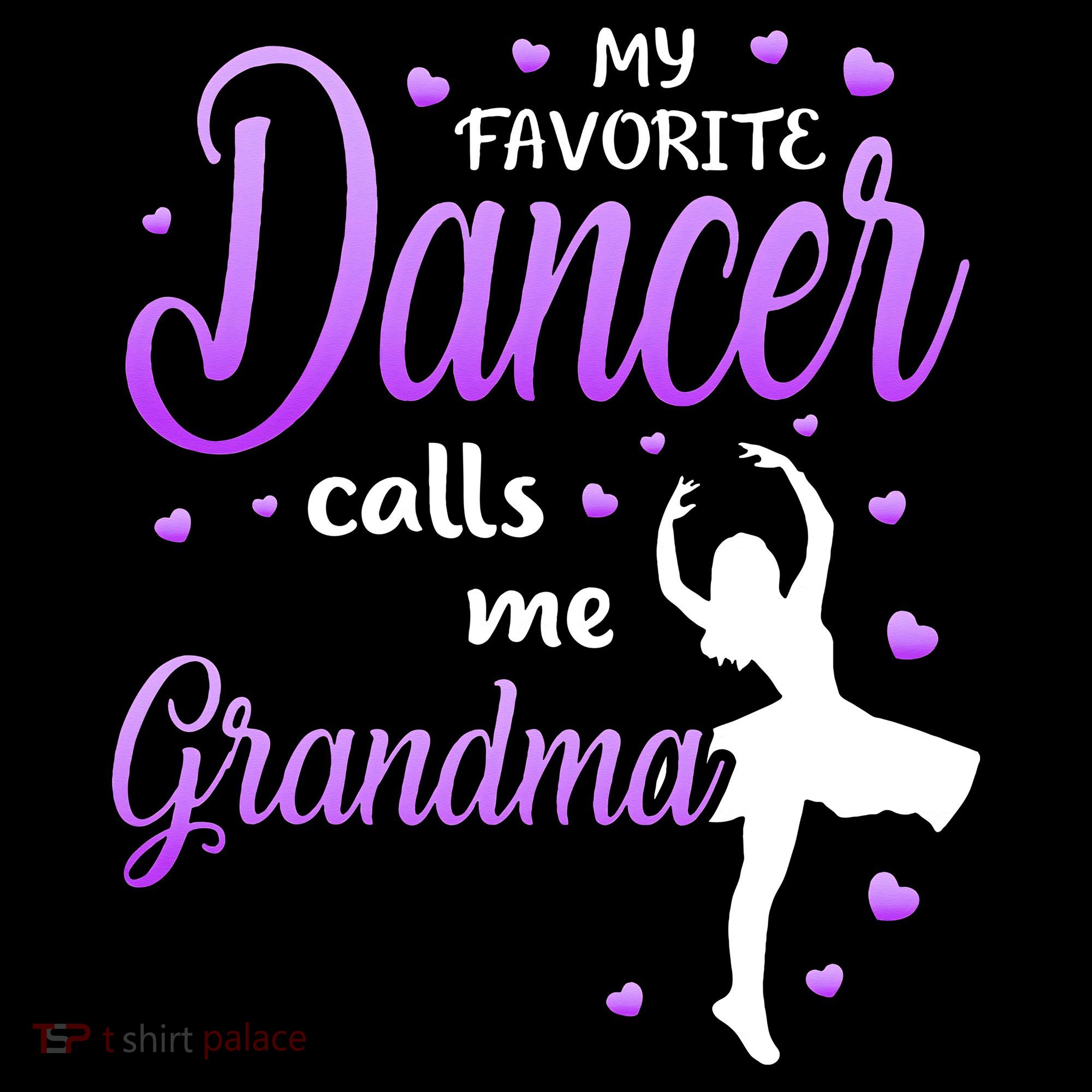 My Favorite Dancer Calls Me Grandma Dance Grandma Women's Hoodie