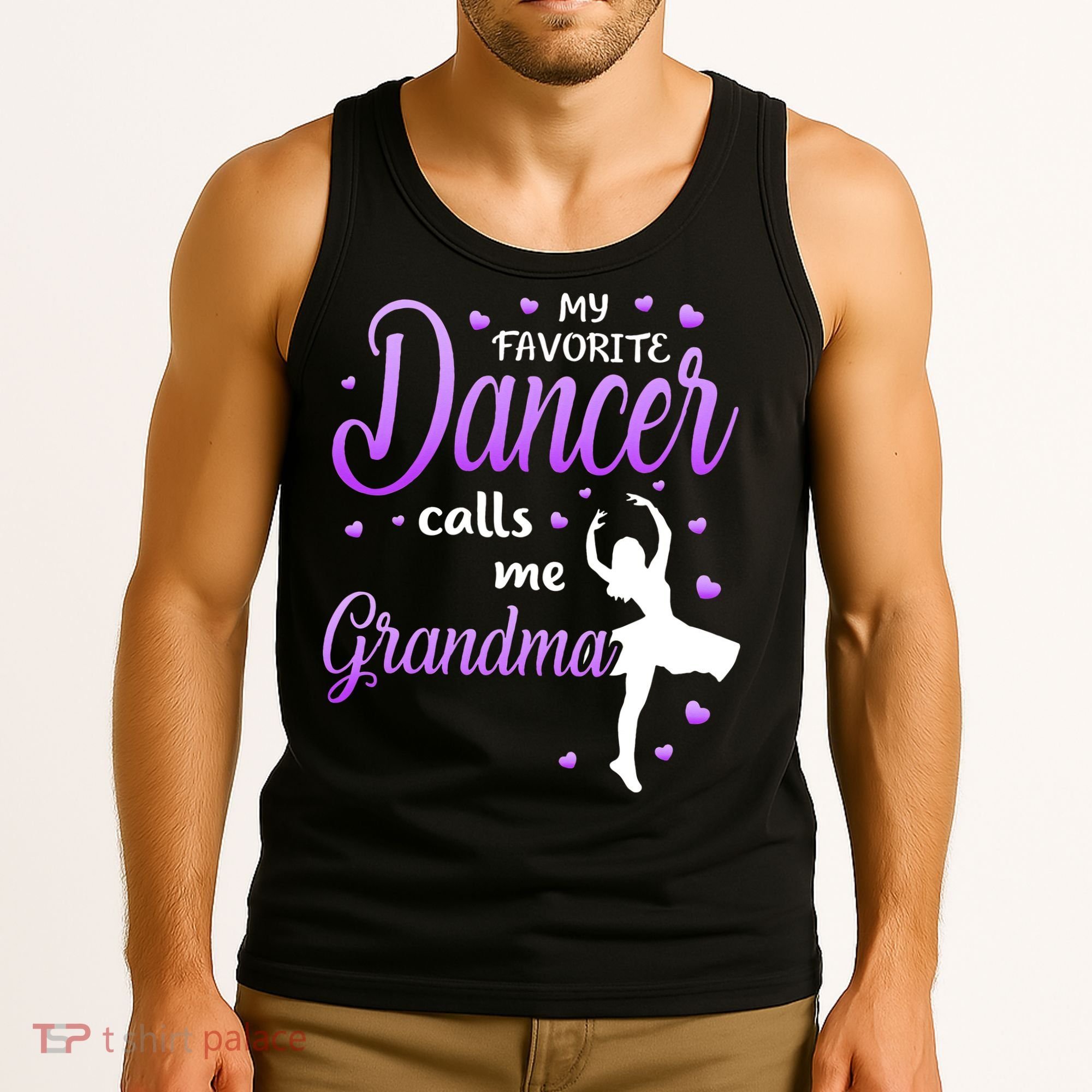 My Favorite Dancer Calls Me Grandma Dance Grandma Tank Top