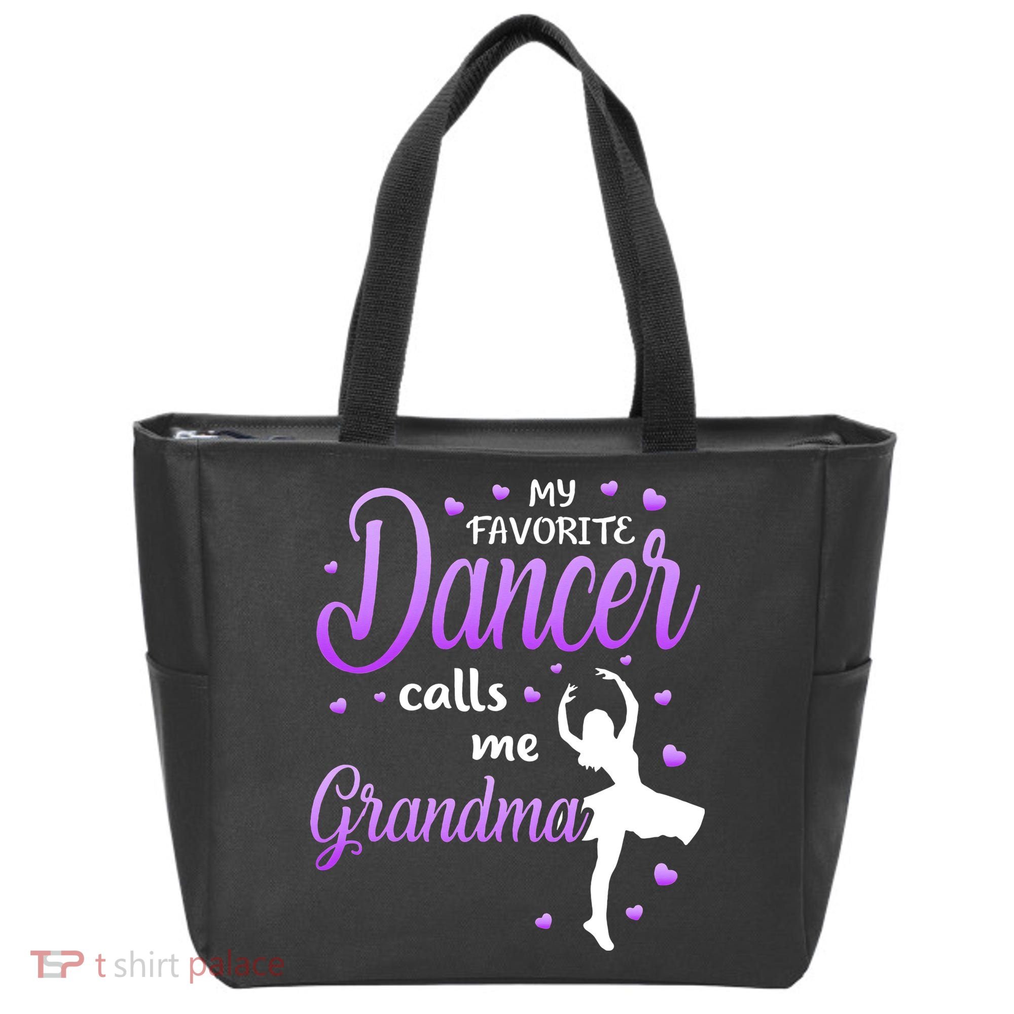 My Favorite Dancer Calls Me Grandma Dance Grandma Tote Bag