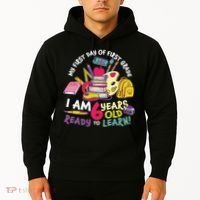 My First Day Of 1st Grade Back To School Hoodie thumb 2