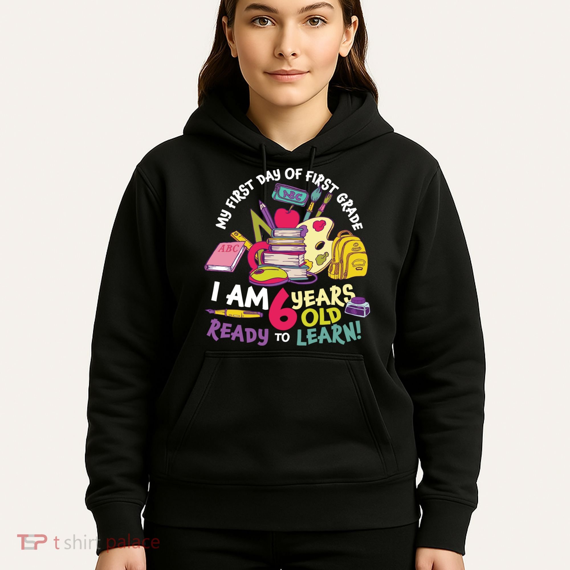 My First Day Of 1st Grade Back To School Hoodie