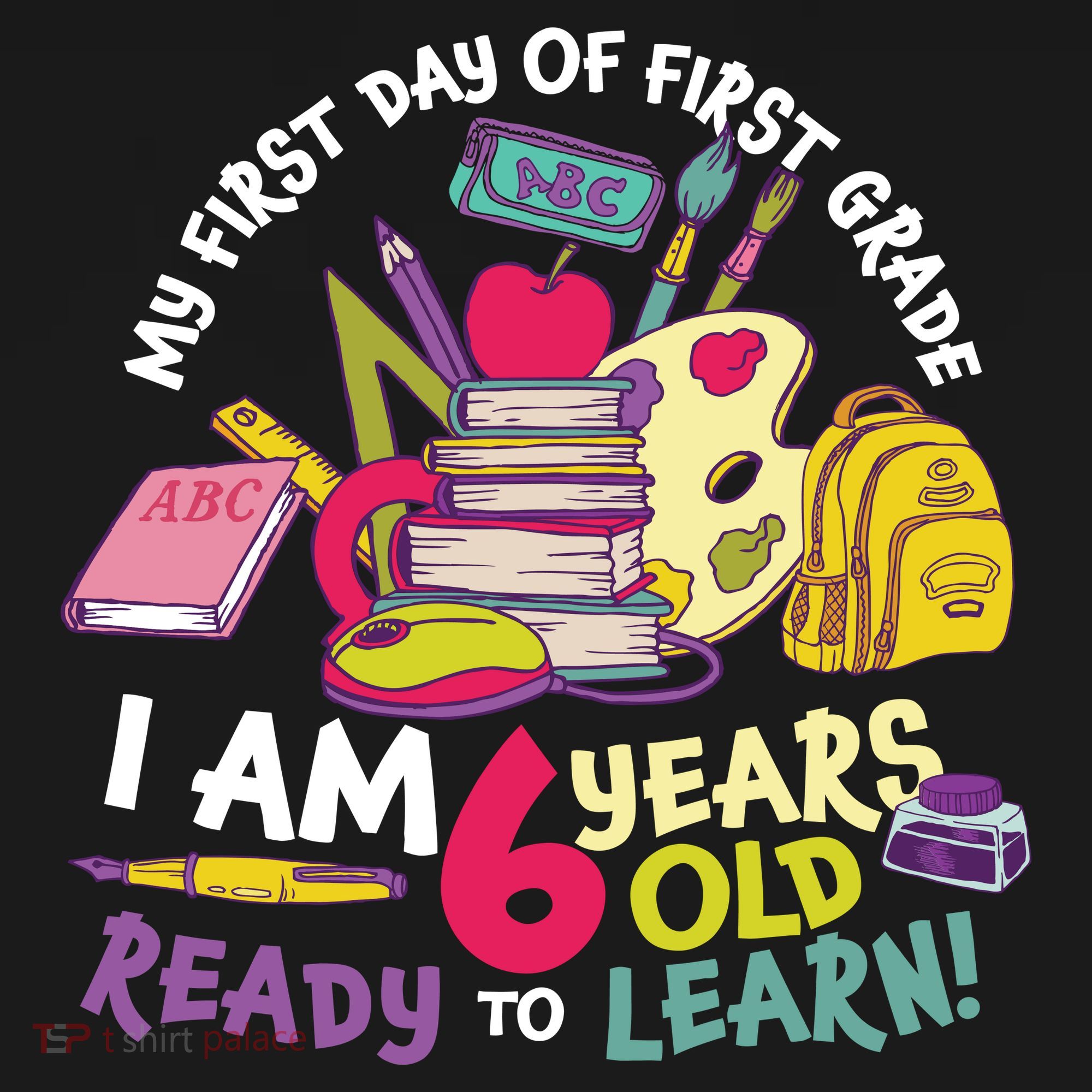 My First Day Of 1st Grade Back To School Hoodie