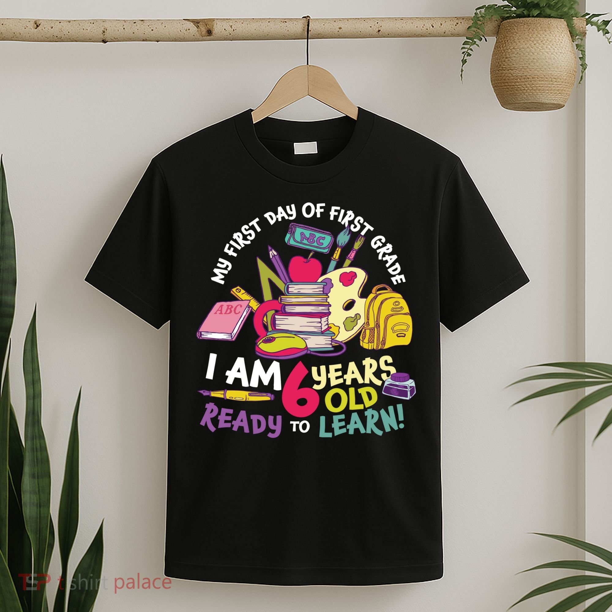 My First Day Of 1st Grade Back To School T-Shirt