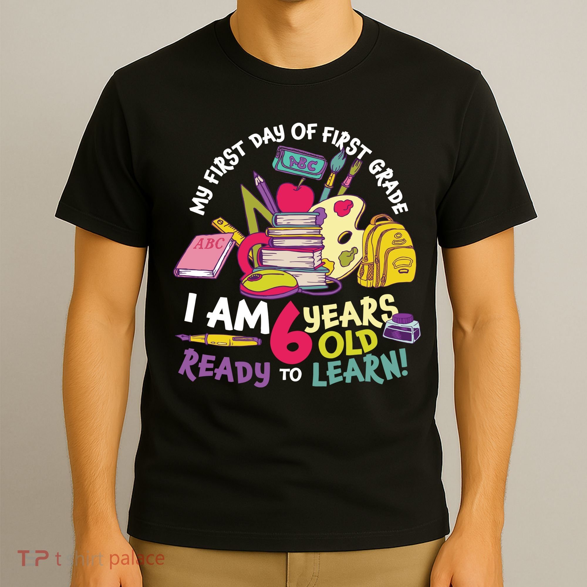 My First Day Of 1st Grade Back To School T-Shirt