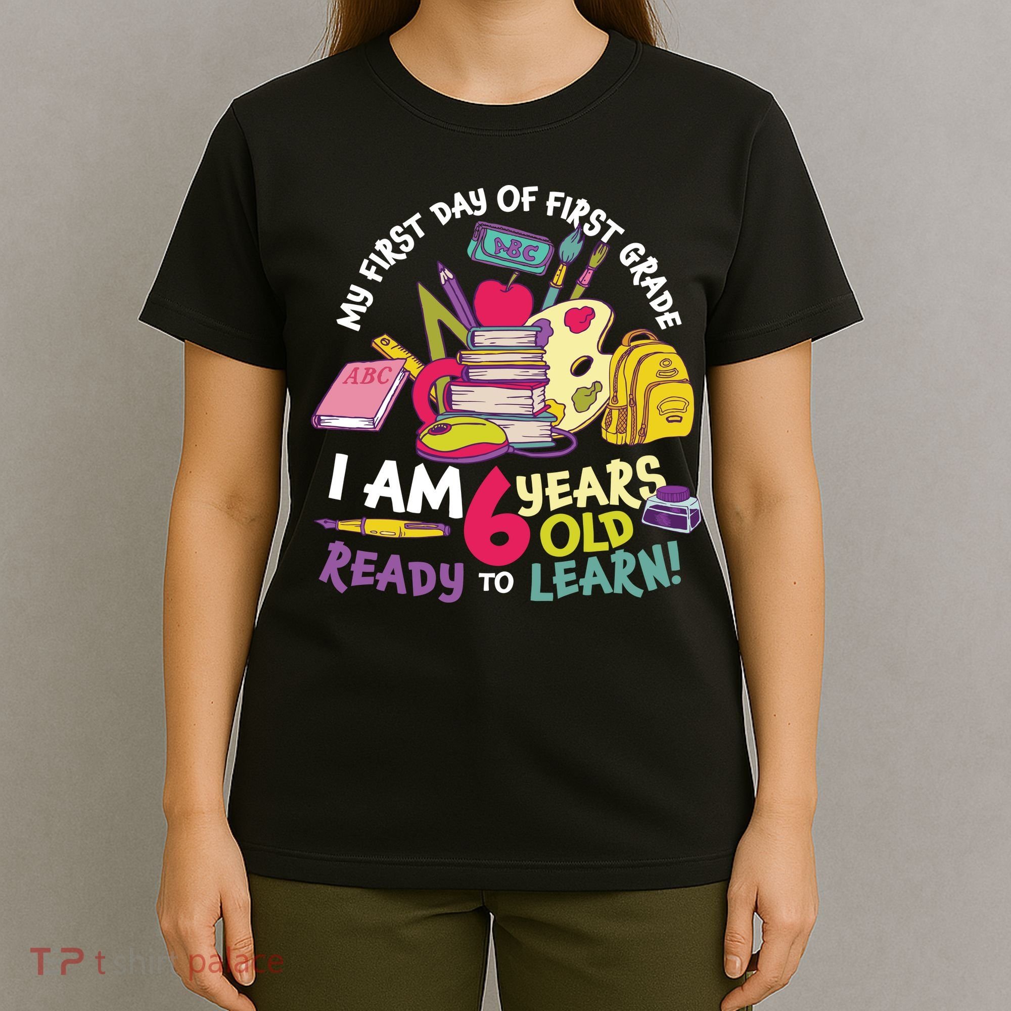 My First Day Of 1st Grade Back To School T-Shirt