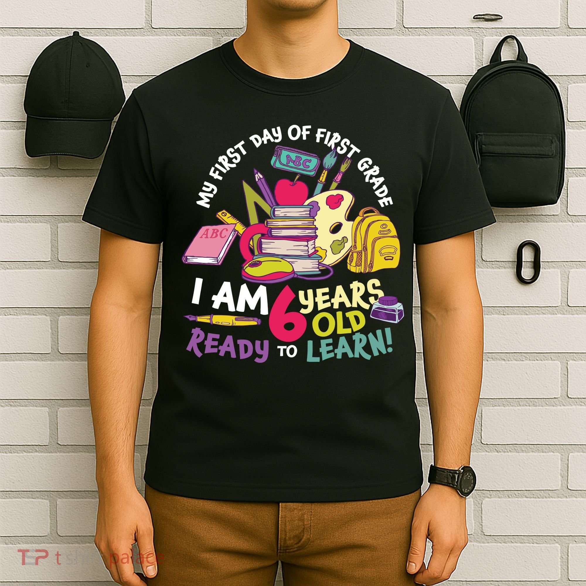 My First Day Of 1st Grade Back To School T-Shirt