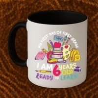 My First Day Of 1st Grade Back To School Coffee Mug thumb 2