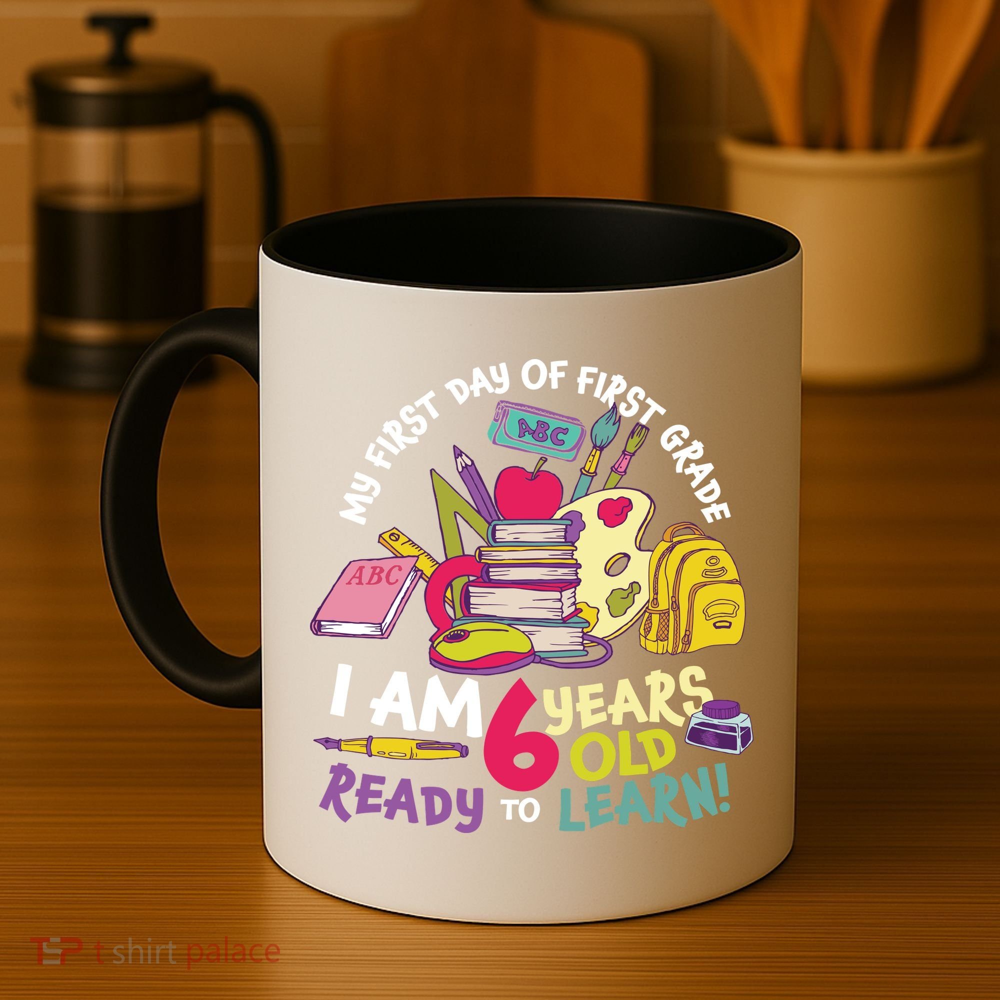 My First Day Of 1st Grade Back To School Coffee Mug