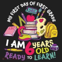 My First Day Of 1st Grade Back To School Beanie thumb 2