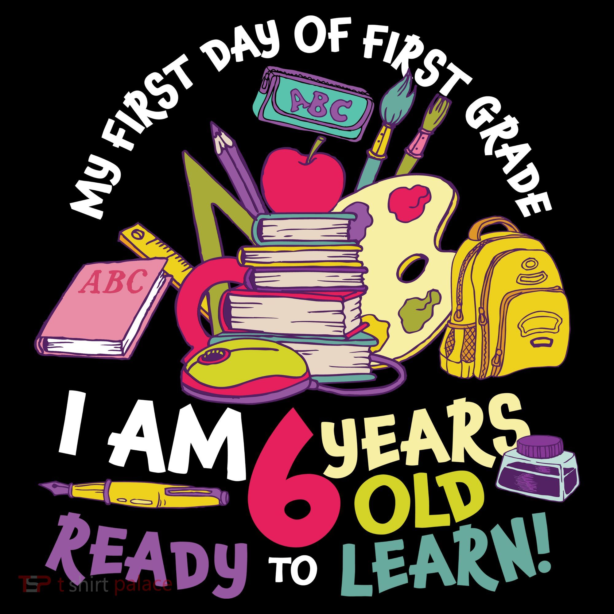 My First Day Of 1st Grade Back To School Women's Hoodie