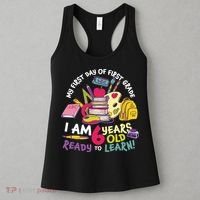 My First Day Of 1st Grade Back To School Women's Tank Top thumb 3
