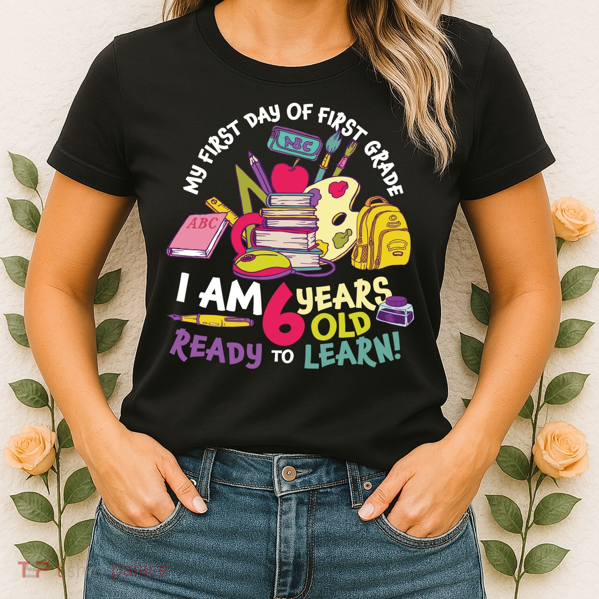 My First Day Of 1st Grade Back To School Women's T-Shirt