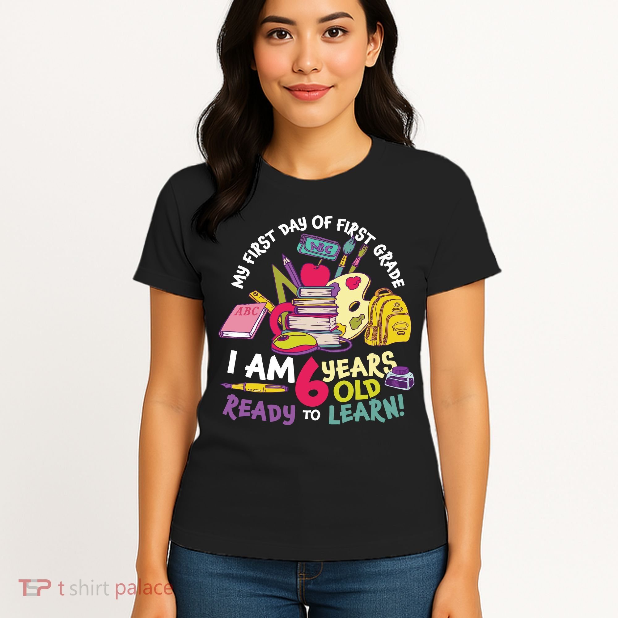 My First Day Of 1st Grade Back To School Women's T-Shirt