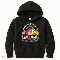 My First Day Of 1st Grade Back To School Kids Hoodie thumb 0
