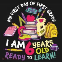 My First Day Of 1st Grade Back To School Kids T-Shirt thumb 4