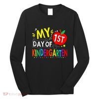 My First Day Of Kindergarten 1st Day Of Kindergarten Long Sleeve Shirt thumb 0
