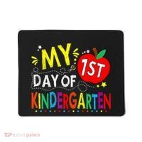 My First Day Of Kindergarten 1st Day Of Kindergarten Mousepad thumb 0