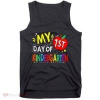 My First Day Of Kindergarten 1st Day Of Kindergarten Tank Top thumb 0