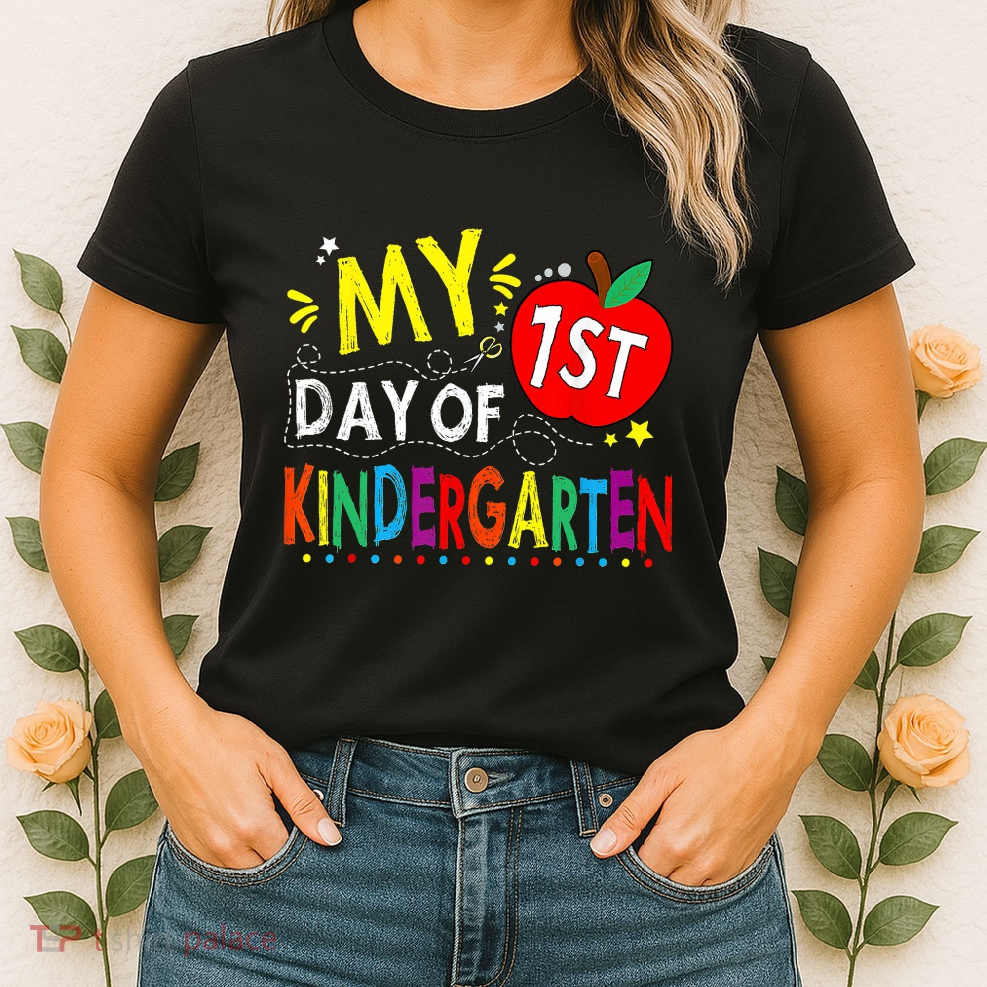 My First Day Of Kindergarten 1st Day Of Kindergarten Women's T-Shirt