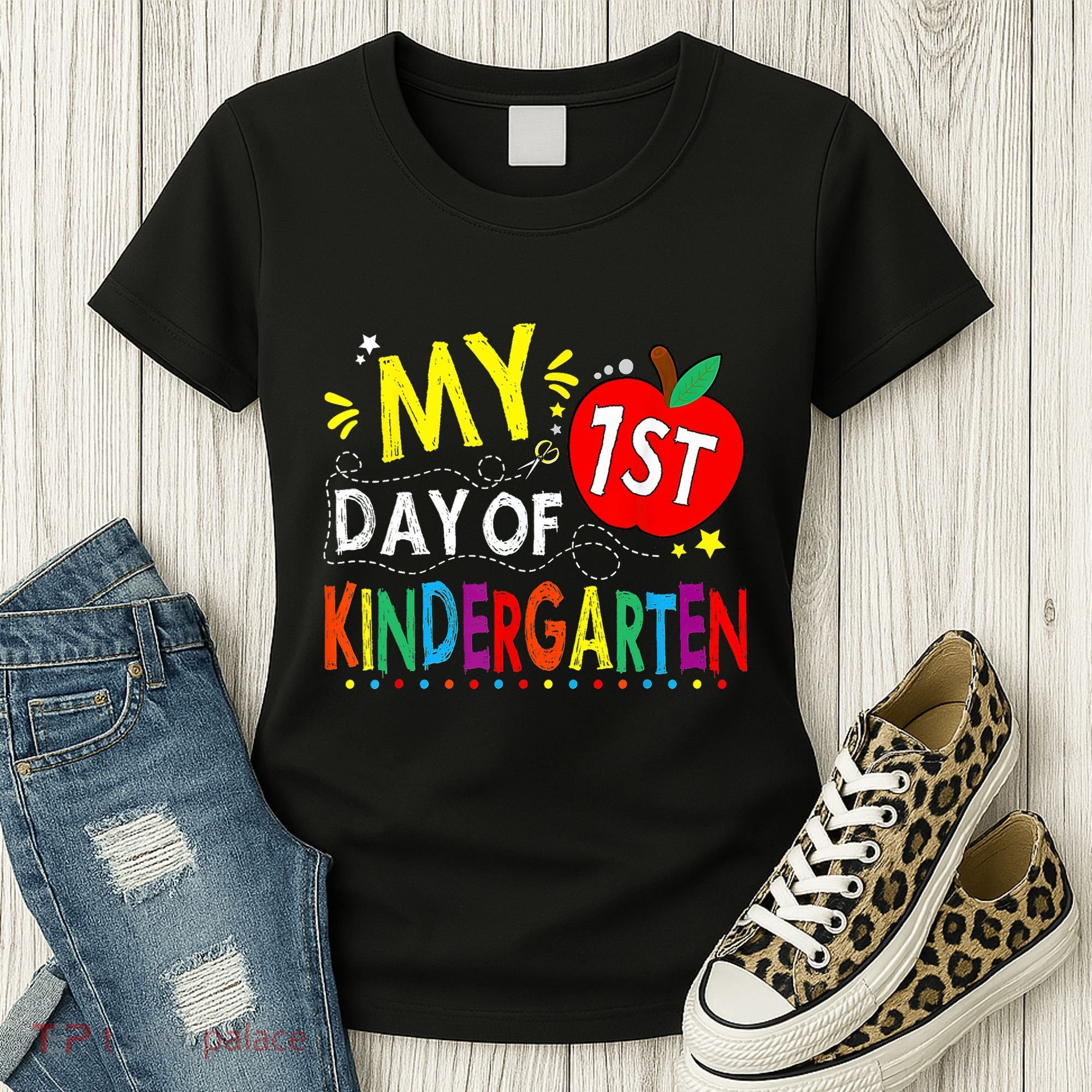 My First Day Of Kindergarten 1st Day Of Kindergarten Women's T-Shirt