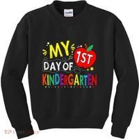 My First Day Of Kindergarten 1st Day Of Kindergarten Kids Sweatshirt thumb 0