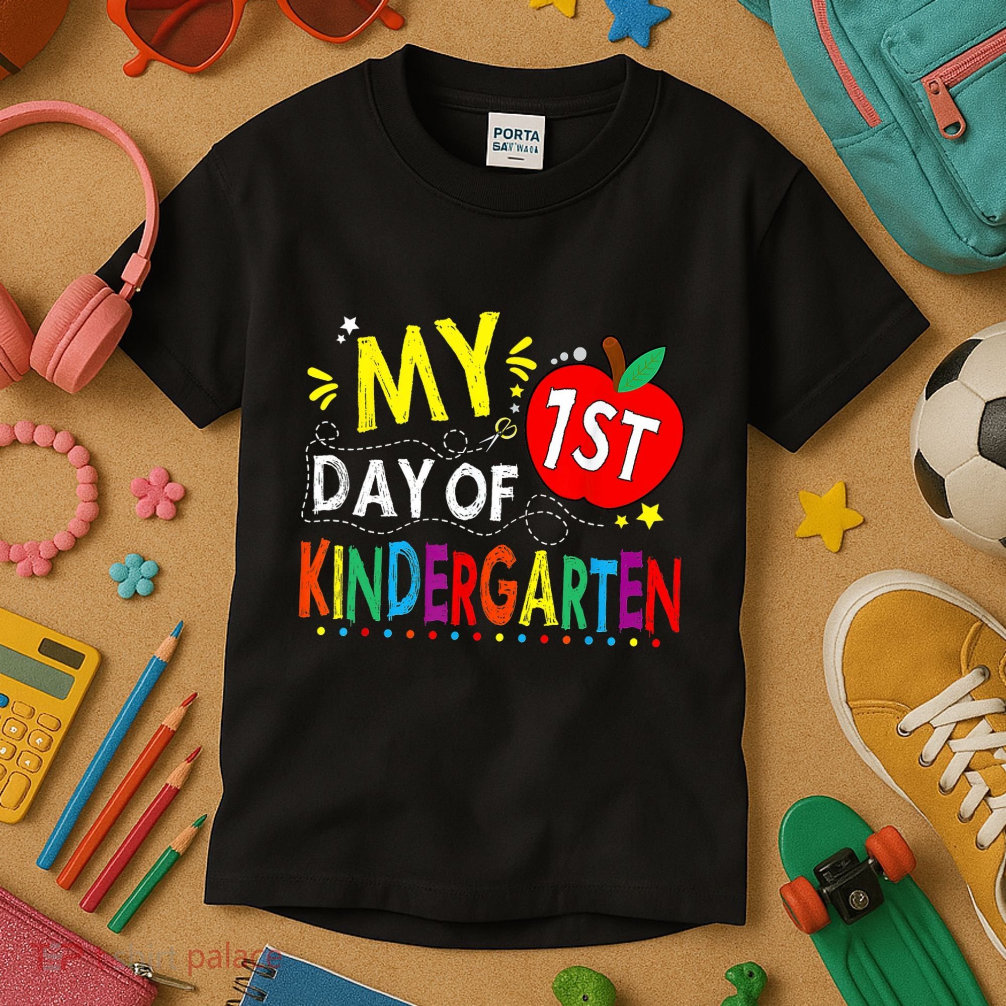 My First Day Of Kindergarten 1st Day Of Kindergarten Kids T-Shirt