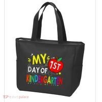 My First Day Of Kindergarten 1st Day Of Kindergarten Tote Bag thumb 3
