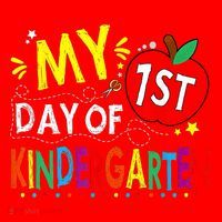 My First Day Of Kindergarten 1st Day Of Kindergarten Santa Hat thumb 1
