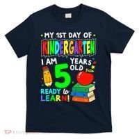 My First Day Of Kindergarten 1st Day Of School Boy Girl T-Shirt thumb 0