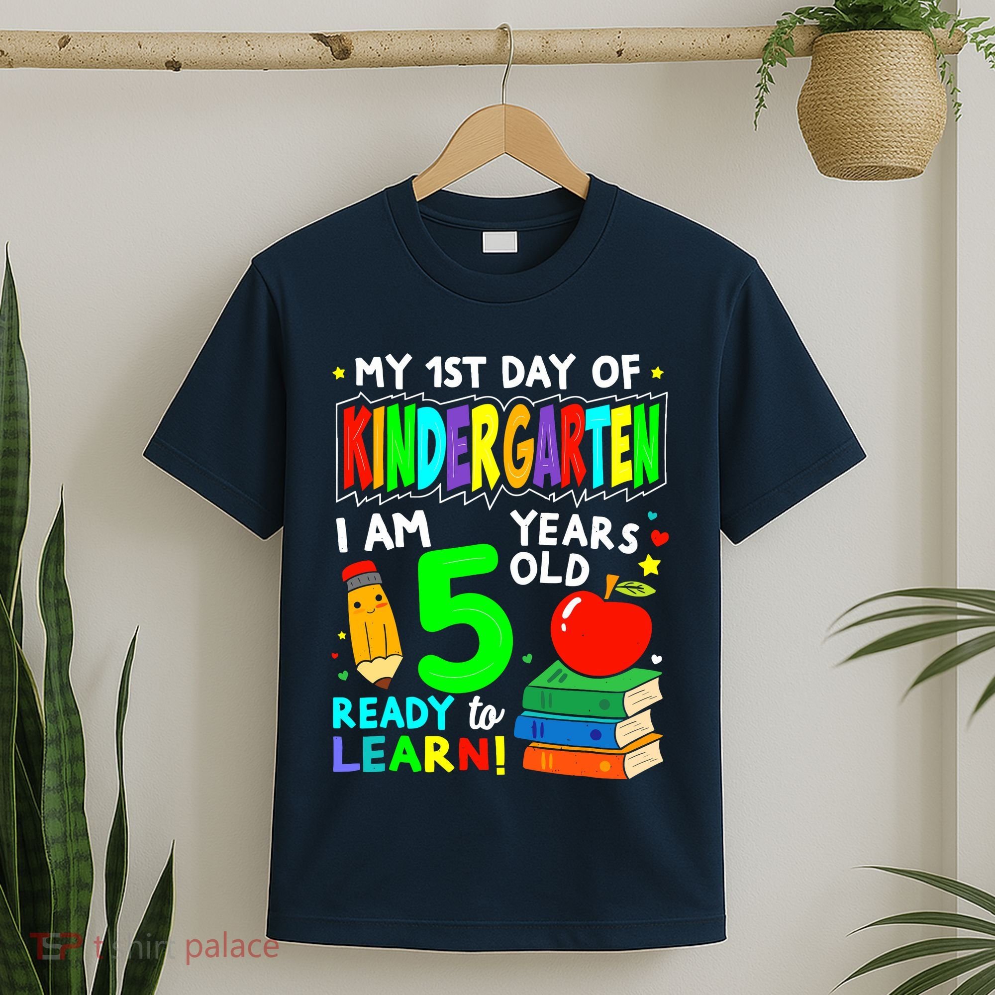 My First Day Of Kindergarten 1st Day Of School Boy Girl T-Shirt