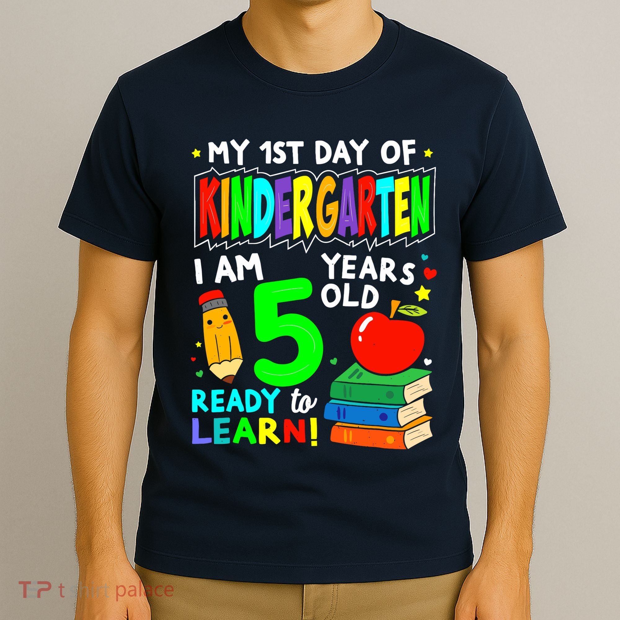 My First Day Of Kindergarten 1st Day Of School Boy Girl T-Shirt