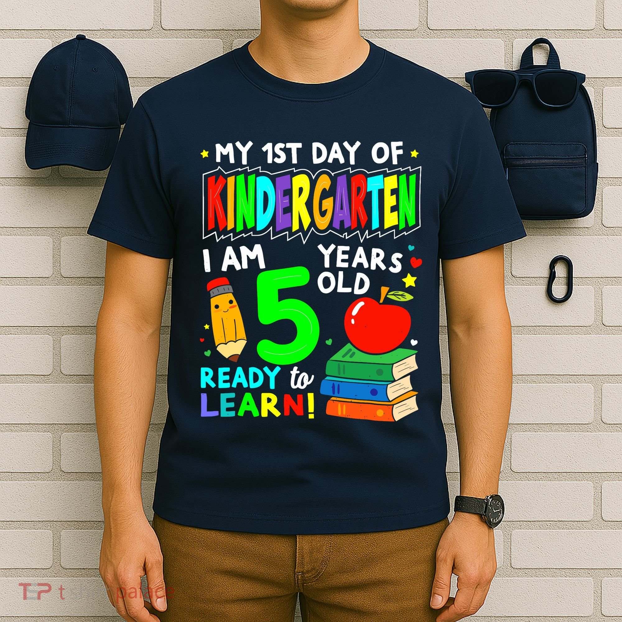 My First Day Of Kindergarten 1st Day Of School Boy Girl T-Shirt