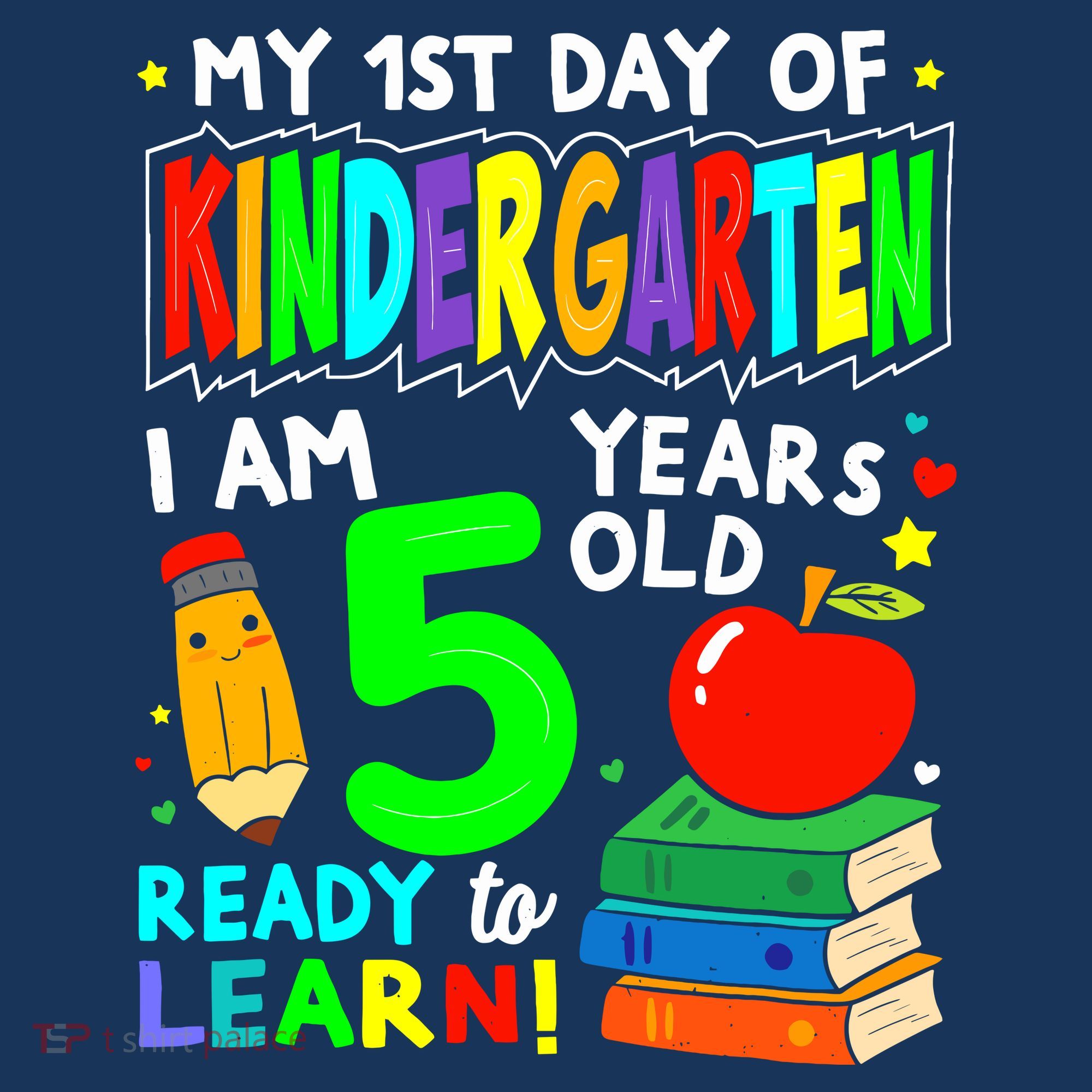 My First Day Of Kindergarten 1st Day Of School Boy Girl Women's Hoodie