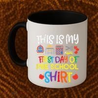 My First Day Of Preschool Pre School Coffee Mug thumb 2
