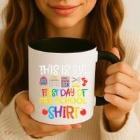 My First Day Of Preschool Pre School Coffee Mug thumb 3