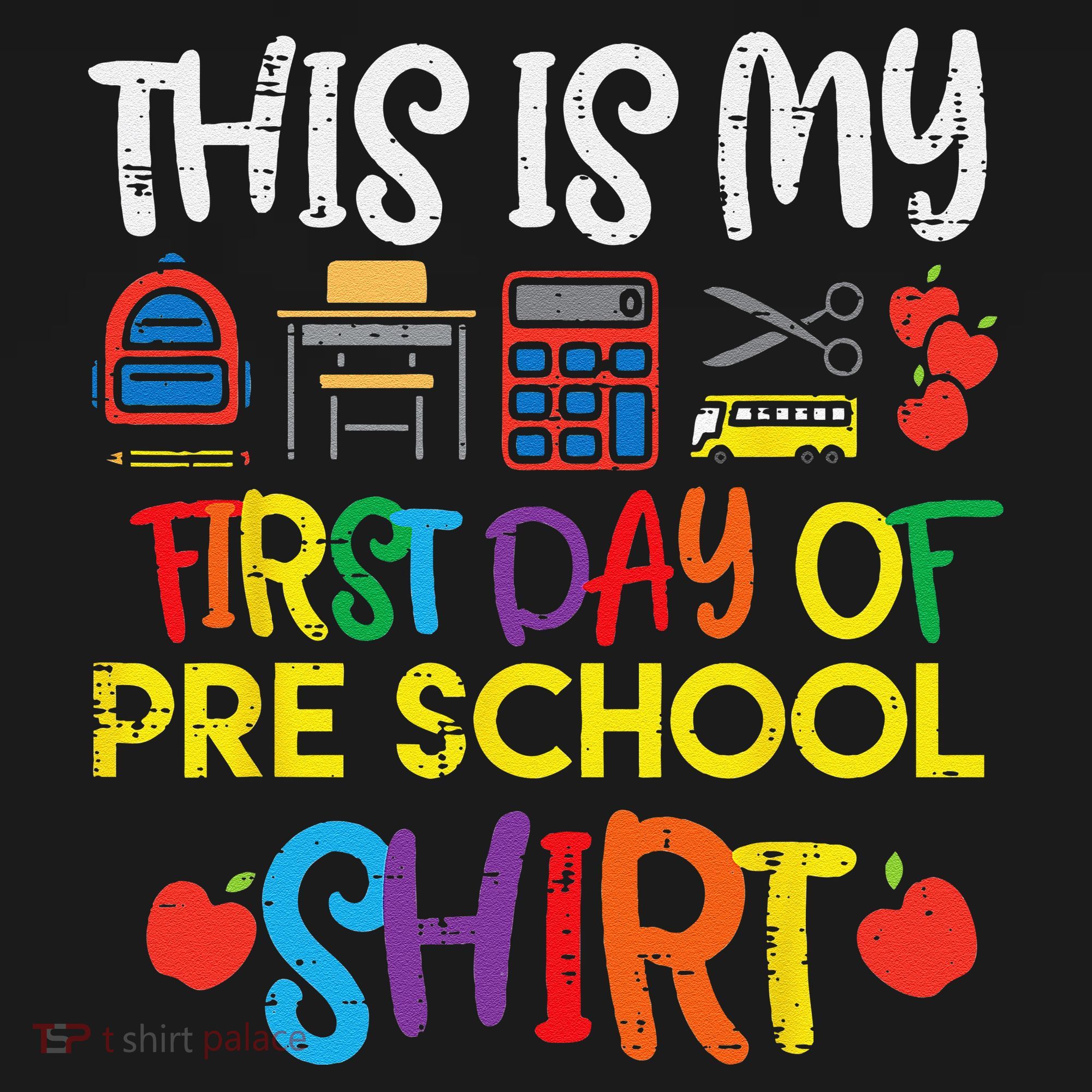 My First Day Of Preschool Pre School Women's Hoodie