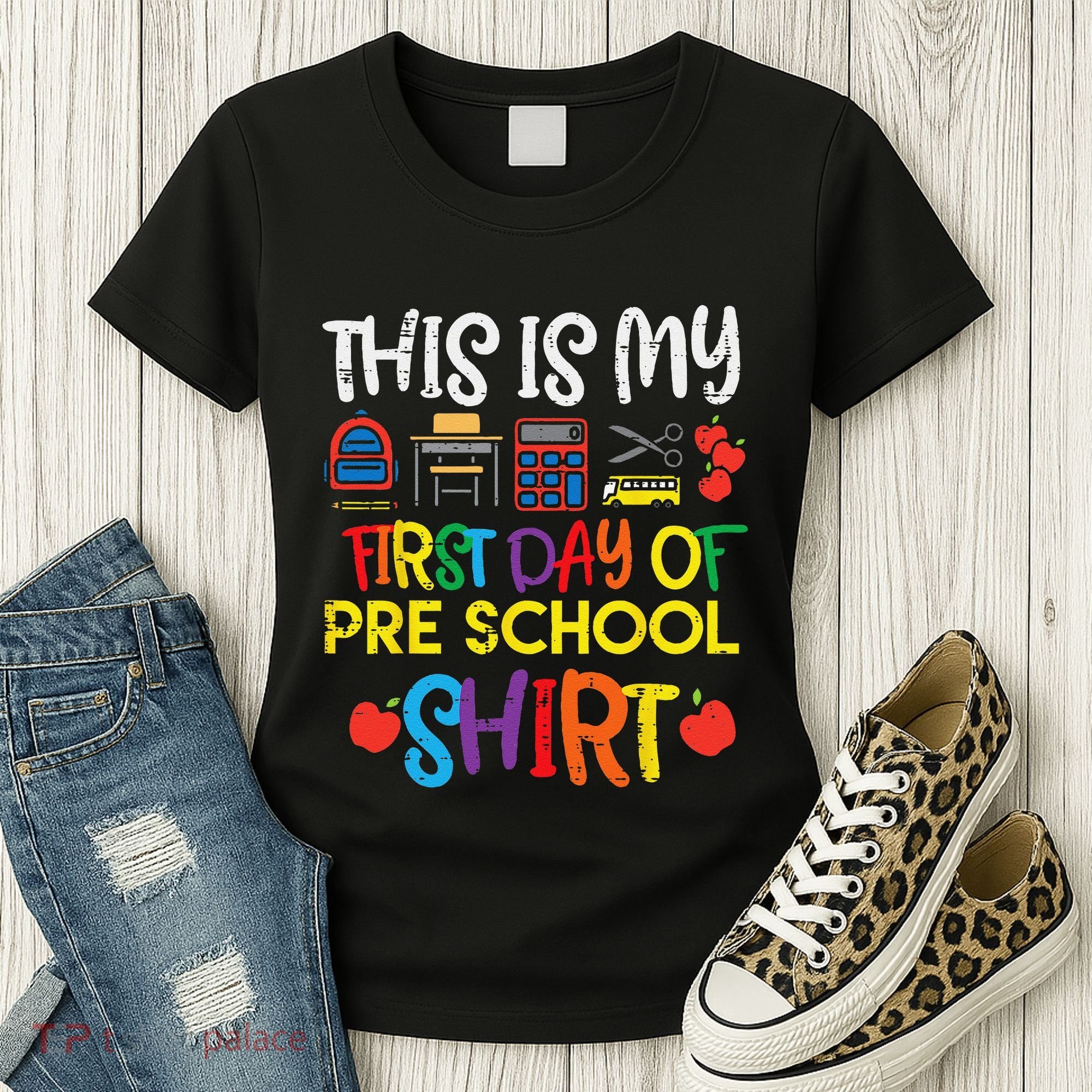 My First Day Of Preschool Pre School Women's T-Shirt