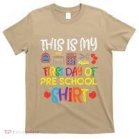 My First Day Of Preschool Pre School T-Shirt thumb 0