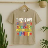 My First Day Of Preschool Pre School T-Shirt thumb 2