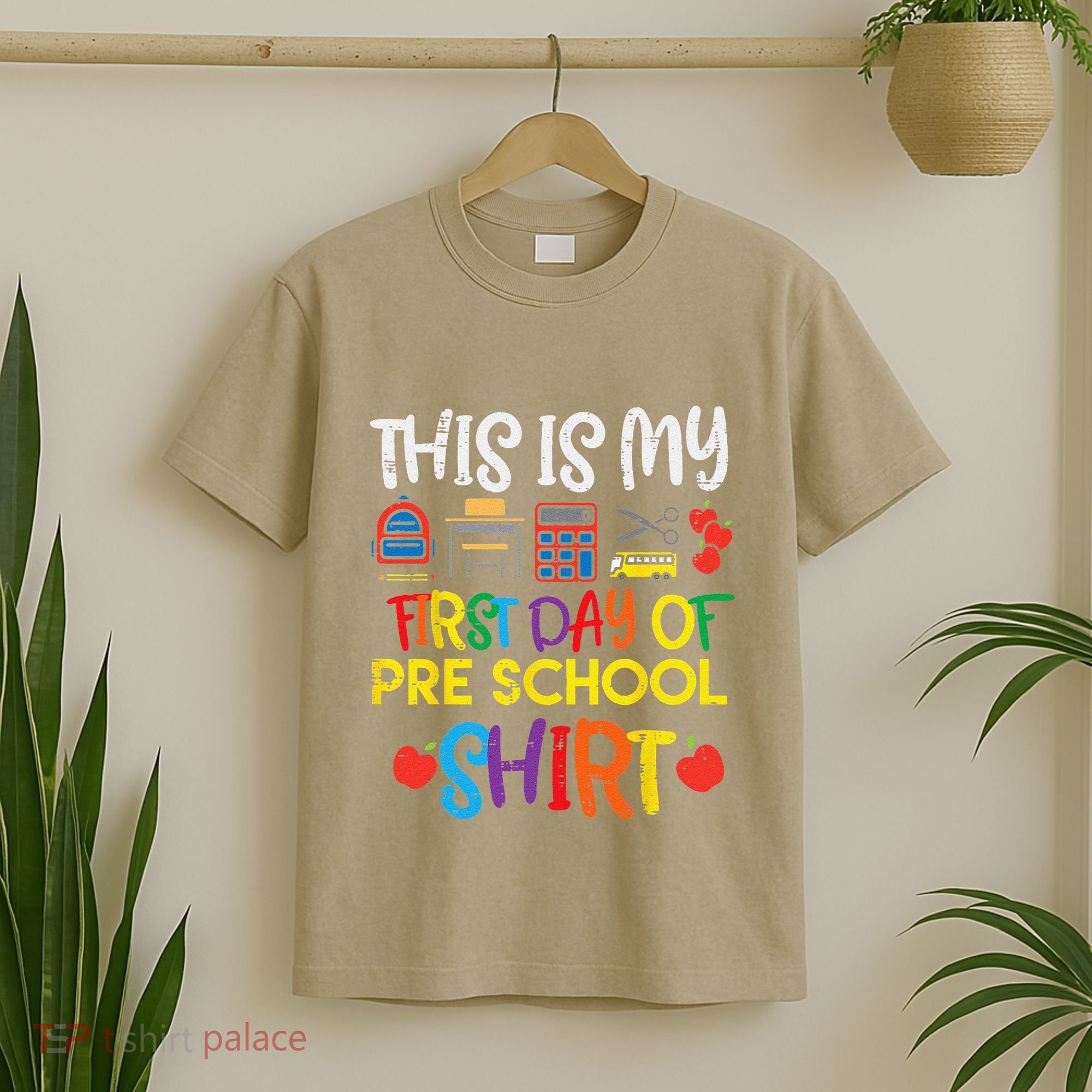 My First Day Of Preschool Pre School T-Shirt