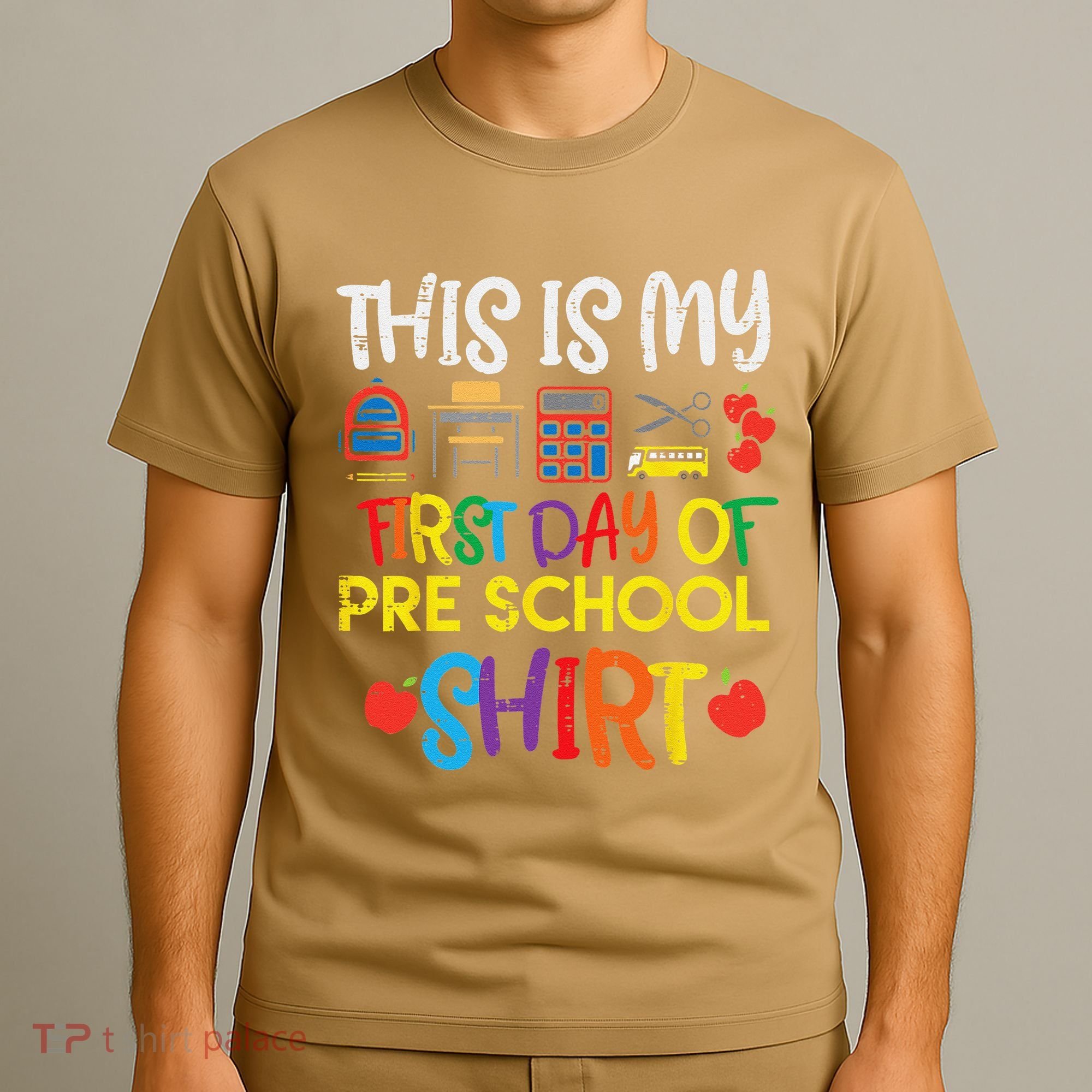 My First Day Of Preschool Pre School T-Shirt