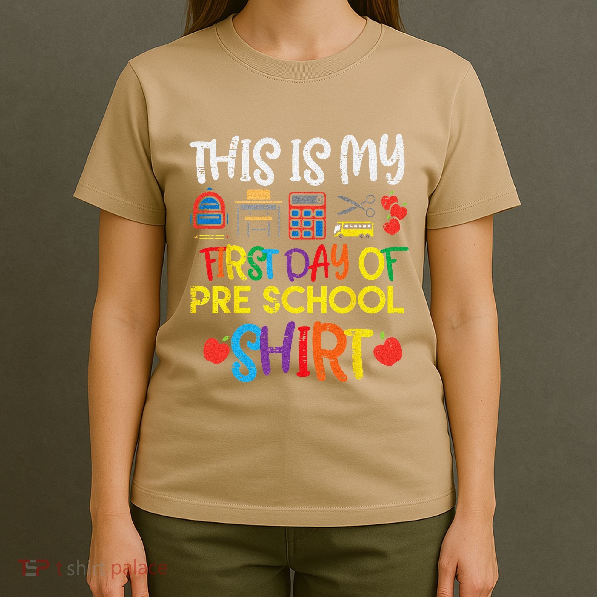My First Day Of Preschool Pre School T-Shirt