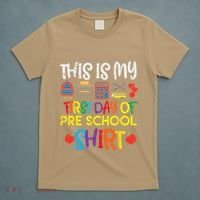 My First Day Of Preschool Pre School T-Shirt thumb 5