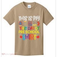 My First Day Of Preschool Pre School Kids T-Shirt thumb 0