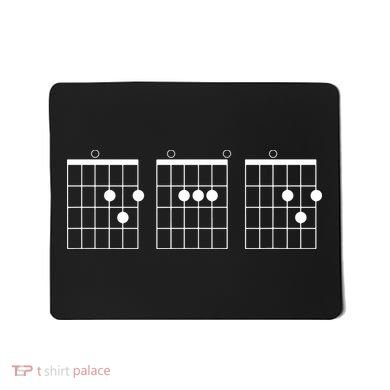 Mens Fathers Day Gift Dad Guitar Chord Mousepad