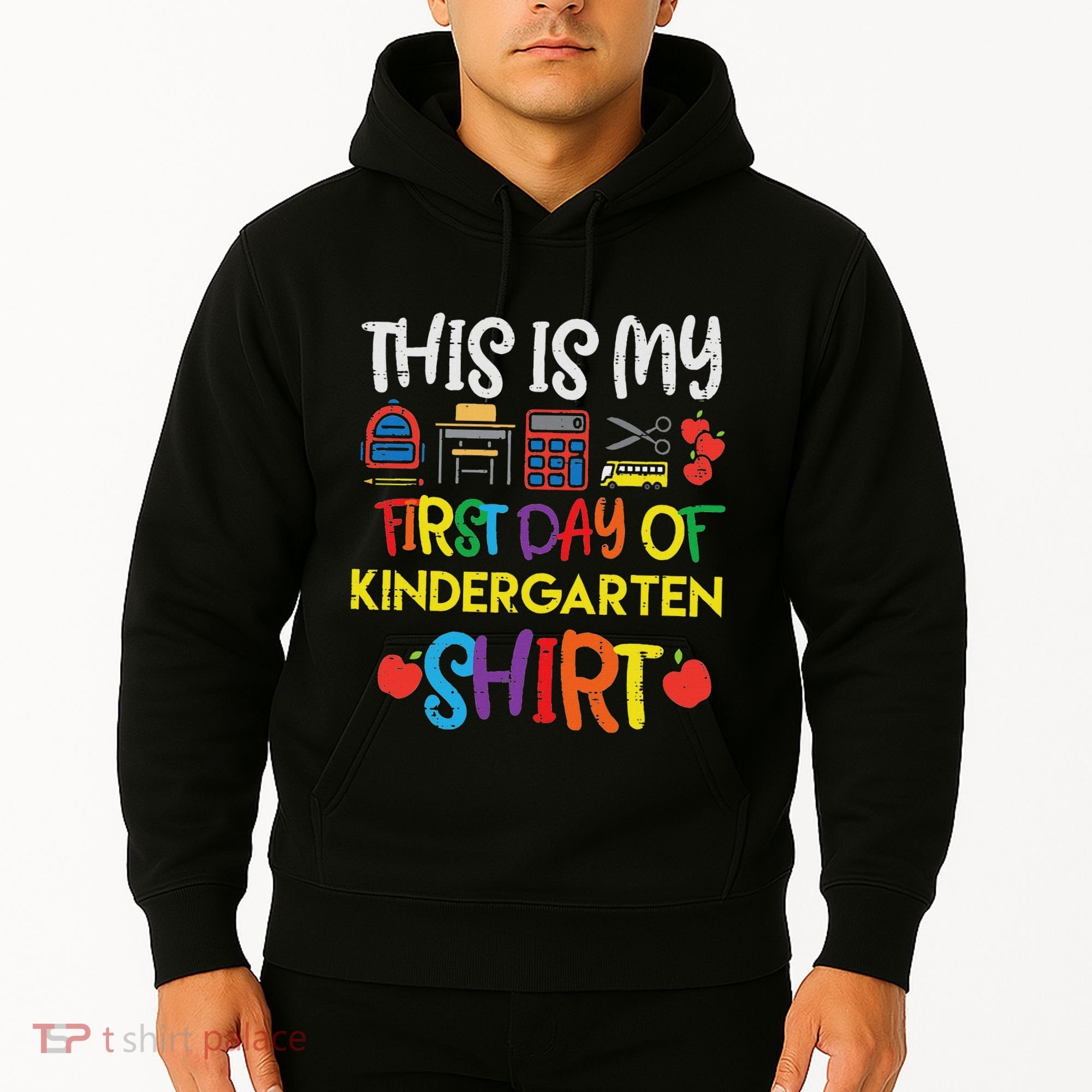 My First Day Of Kindergarten Back To Hoodie